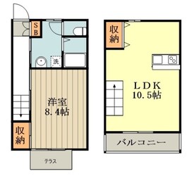 メゾーネクローバー９１５４１５の物件間取画像